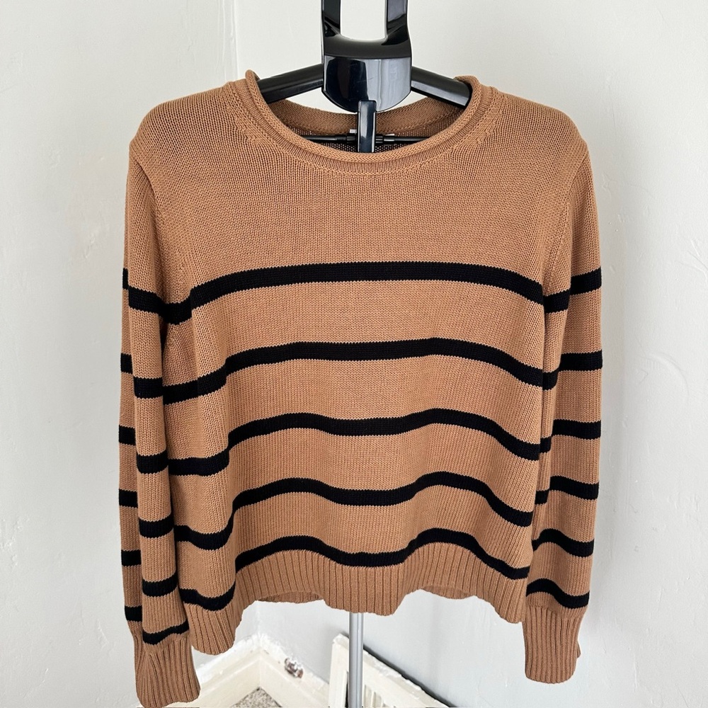Gap Striped Roll Neck Women's Sweater
